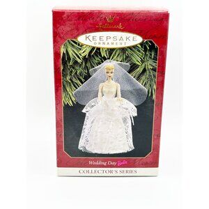 Vintage 1997 Hallmark KeepsakeWedding Day Barbie Ornament